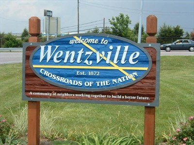 Chipfix technician repairing a windshield chip in Wentzville, MO